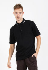 Forest Premium Weight Cotton 220gsm Interlock Knitted Pocket Polo Tee | Baju T Shirt Lelaki - 23765