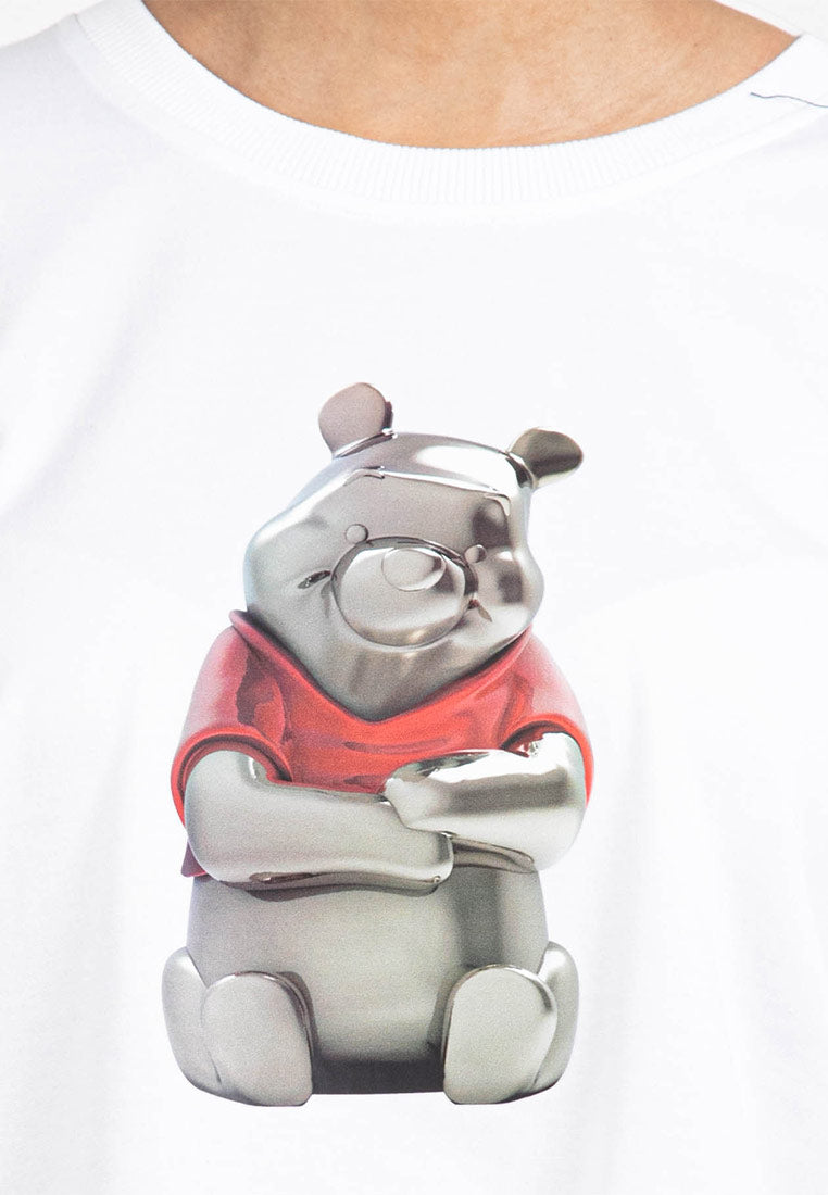 Forest x Disney 100 Year of Wonder Winnie The Pooh 3D Sculpture Airism Cotton Ladies Family T Shirt - FW820073