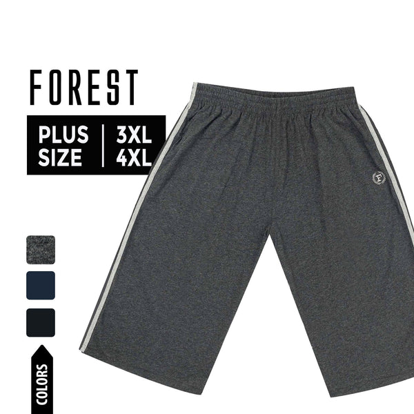 Plus Size Casual Quarter Pants - 65632