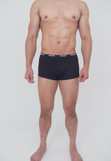 (2 Pcs) Byford Men Trunk Bamboo Spandex Men Underwear Assorted Colours - BUB551S