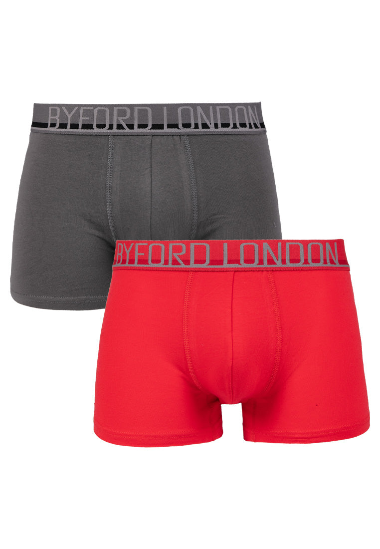 2 Pcs) Byford Mens Cotton Spandex Shorty Brief Underwear Assorted Colours -  BUD5236S