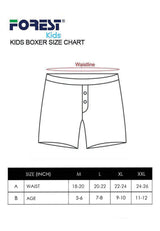 (1 Pc) Forest X Pixar Kids Unisex Boxer 100% Cotton Underwear Boy Girl Seluar Dalam Budak - WUJ0001X