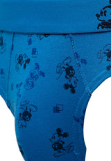 (3 Pcs) Forest X Disney D100 Mens Micro Modal Spandex Mini Brief Underwear Assorted Colours - WUD0026M