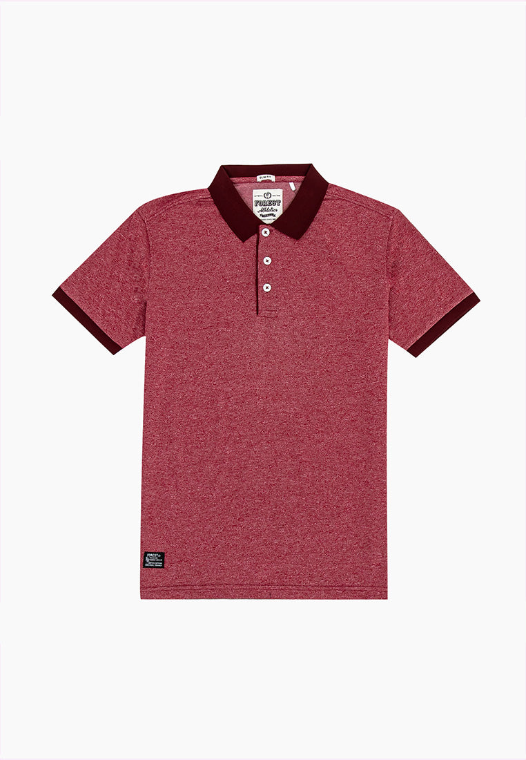 Forest Slim Fit Plain Polo Tee | Polo T Shirt Lelaki - 23394
