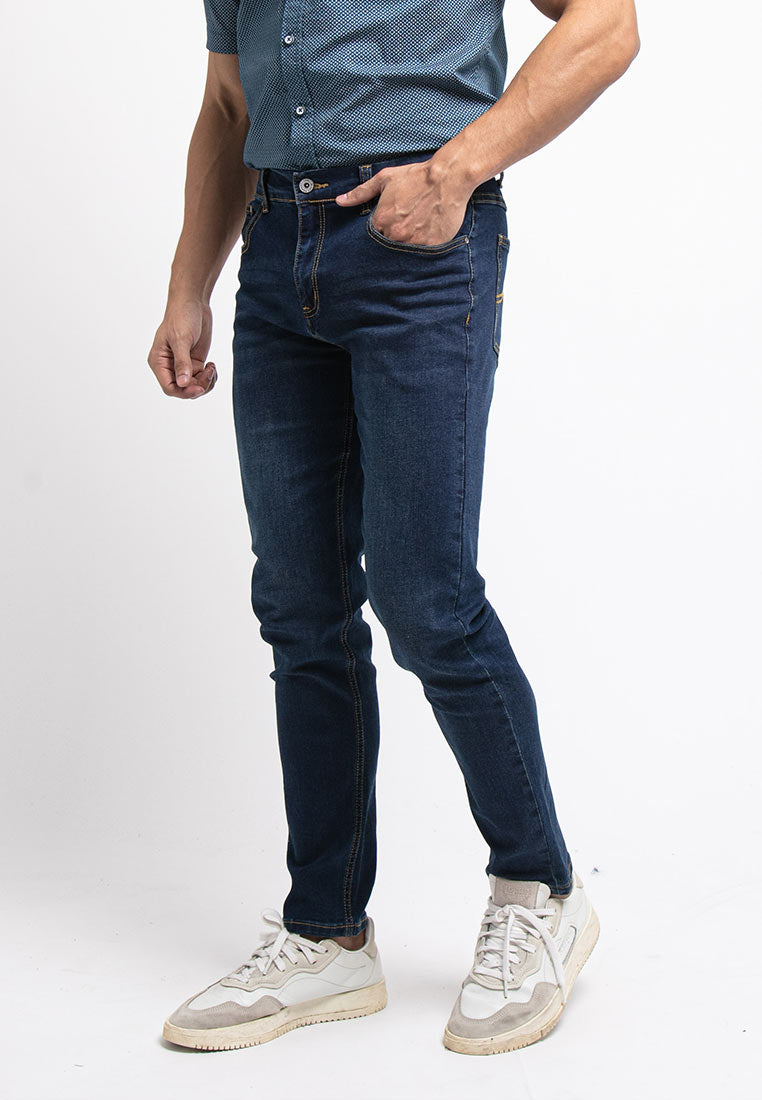 Fashion seluar jeans lelaki slim fit