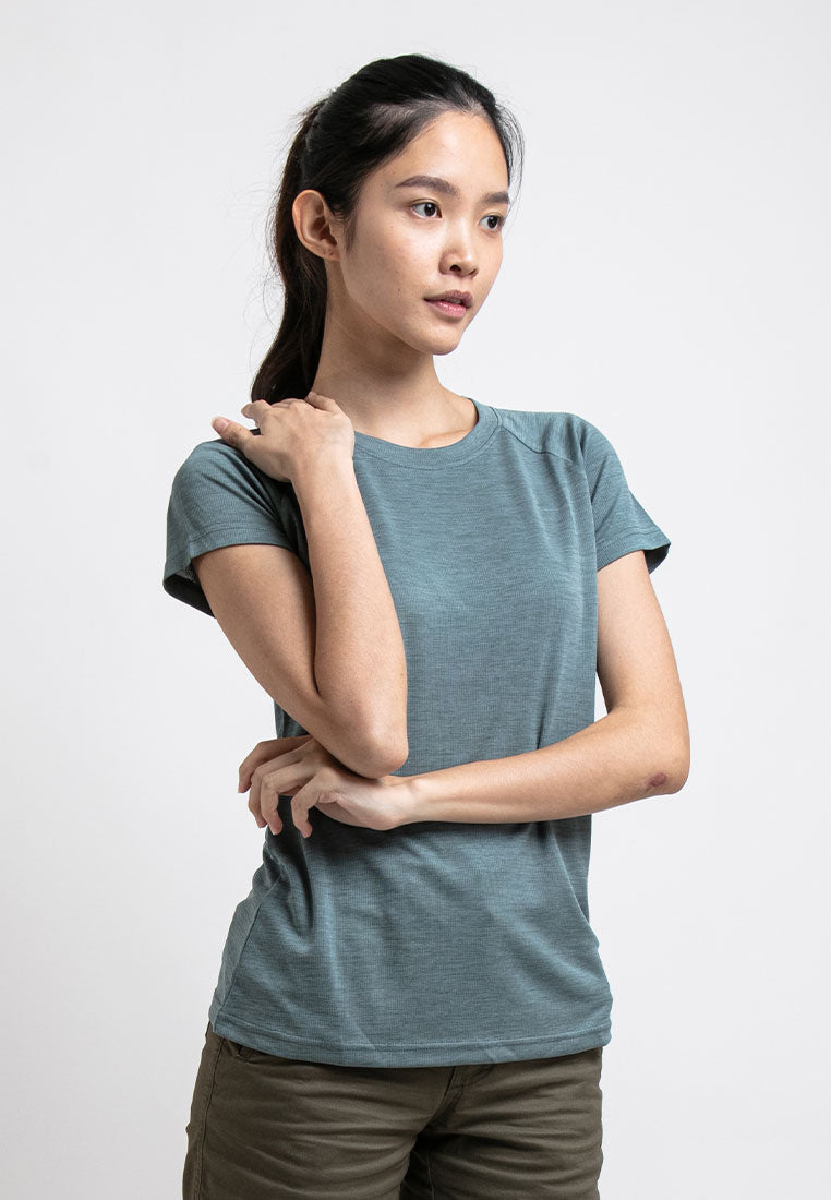 Forest Ladies Dri-Fit Quick Dry T Shirt Round Neck Sports Tee T