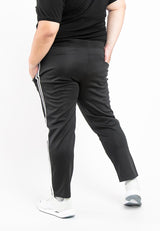 Plus Size Elastic Waist Long Pants - PL10718