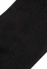 Cotton Spandex Ankle Length Cushioned Sports Socks ( 5 Pieces ) Black Colour - FSF0054T