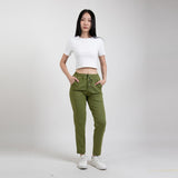 Forest Ladies Casual Polyester Elastic Waist Jogger Pants Women Casual Long Pants | Seluar Panjang Perempuan - 810542