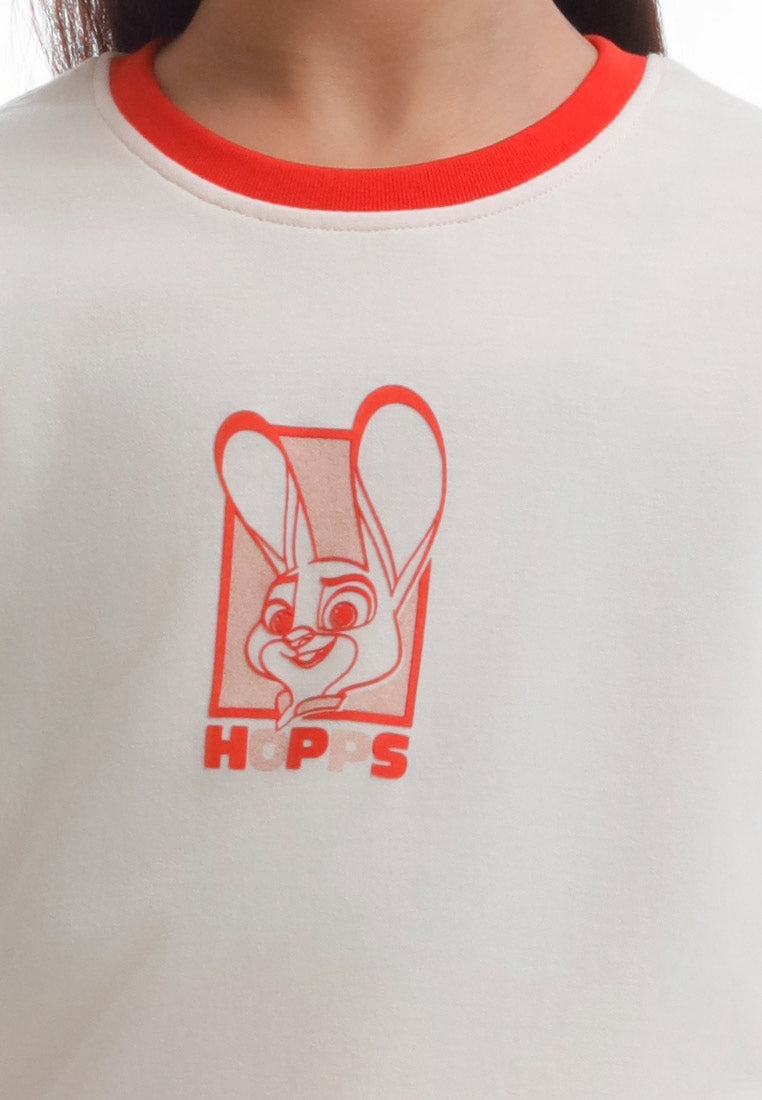 Forest T Shirt Perempuan/Budak | Forest x Disney Zootopia 2 Premium Cotton Cropped Women/Kids Tee - FW820151/FWK820151