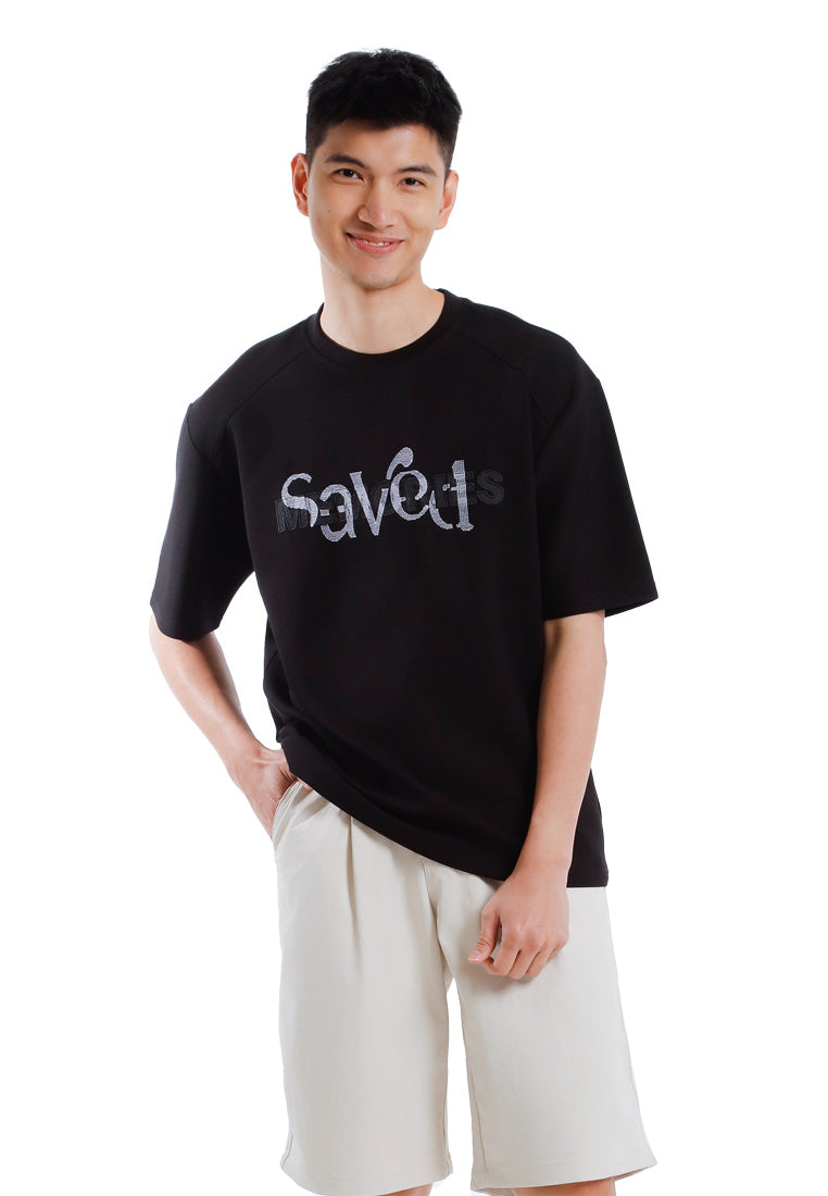 Forest T-Shirt Lelaki | Forest Oversized Premium Weight Air-Cotton Short Sleeve Tee Men - 24084