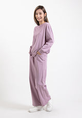 Forest Ladies Premium Cotton Loose Fit Long Sleeve Tee / Long Pants Comfy Lounge Wear - 822342 / 810485