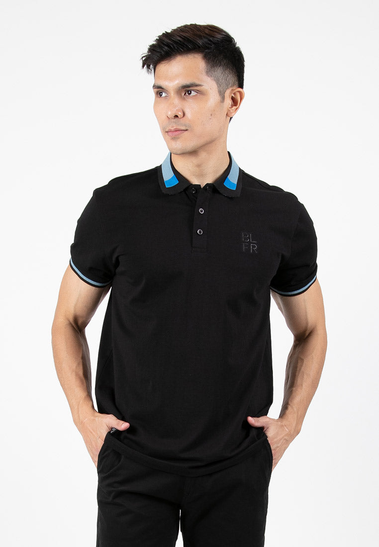 Forest Premium Weight Cotton Stretchable Polo T Shirt Men Slim Fit Collar Tee | Baju T Shirt Lelaki - 621362