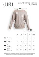 Forest Cotton Interlock 250GSM Premium Weight Cotton Reg Fit Round Neck Men Sweater - 23769