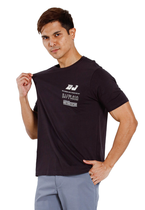 Forest T-Shirt Lelaki | Forest Regular Fit Graphic Tee Crew Neck Short Sleeve T Shirt Men - 24014