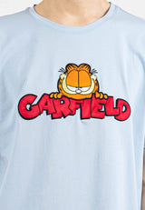 Forest x Garfield Coral Fleece Textured Embroidered Round Neck Tee Family Tee Men - FG20005 / FG820005 / FGK20005