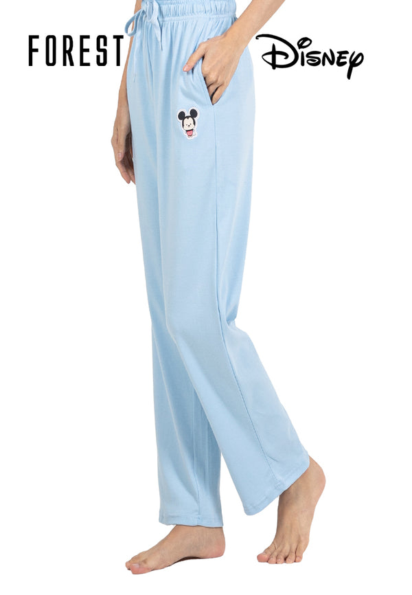(1 Pc) Forest X Disney Ladies 100% Cotton Interlock Long Pants Pyjamas-WPL0077L / WPL0082L/ WPL0120L