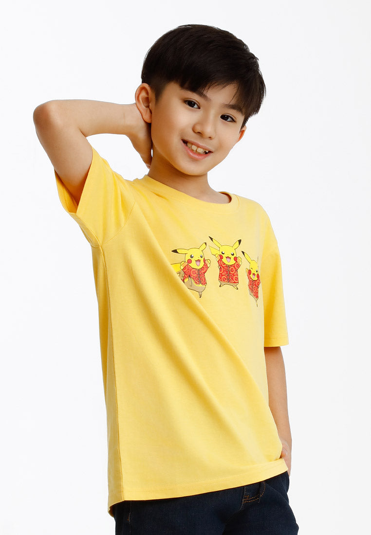 Forest x Pokemon Cotton Round Neck CNY Tee Men / Ladies / Kids  - FP21025 / FP821025 / FPK21025