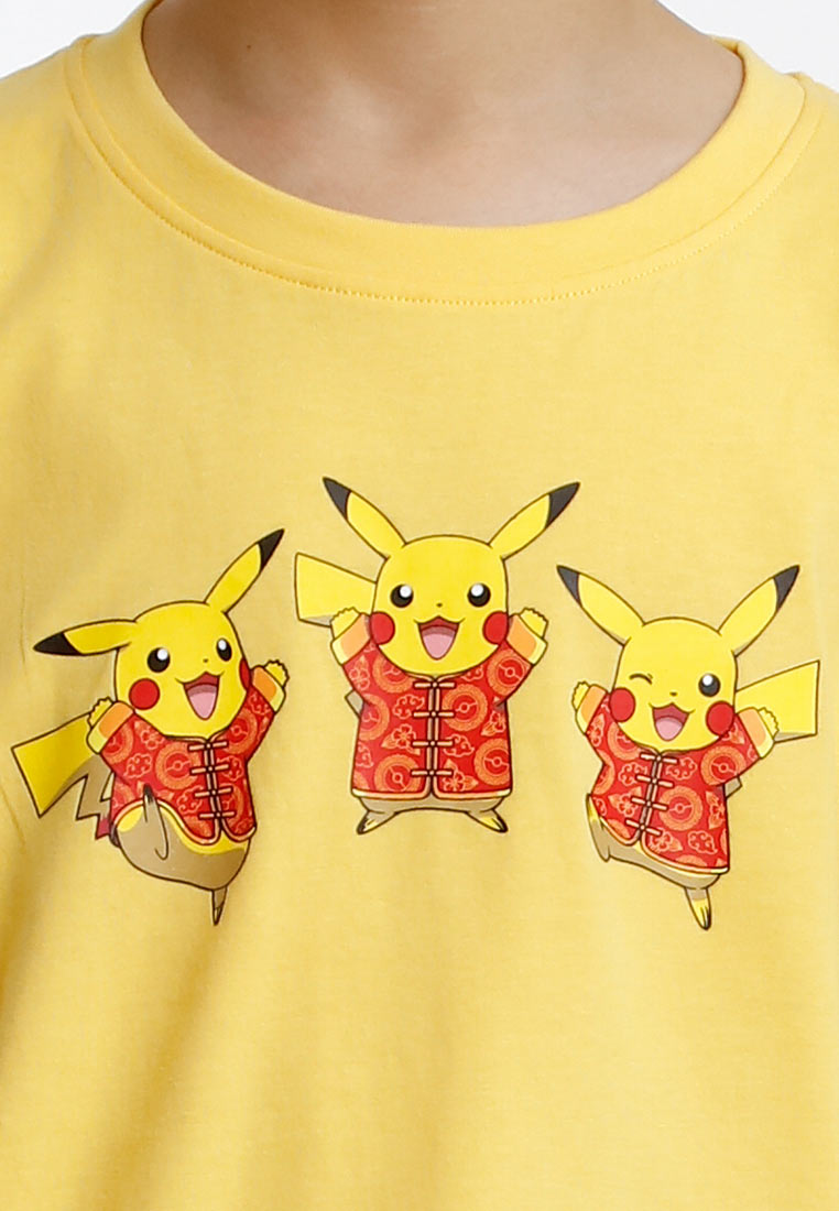 Forest x Pokemon Cotton Round Neck CNY Tee Men / Ladies / Kids  - FP21025 / FP821025 / FPK21025