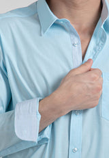 Alain Delon Long Sleeve Slim Fit Business Wear - 15018001C