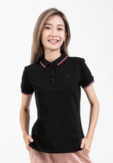 Forest Ladies Soft-Touch Silky Cotton Mercerized Look Polo Tee | Baju T Shirt Perempuan - 822203