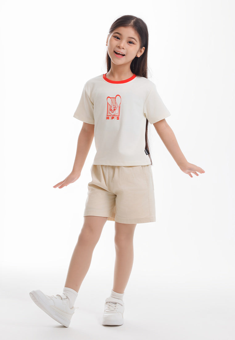 Forest T Shirt Perempuan/Budak | Forest x Disney Zootopia 2 Premium Cotton Cropped Women/Kids Tee - FW820151/FWK820151