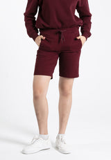 Forest Ladies 18.5/19.5" Cotton Twill Elastic Waist Quarter Women Shorts Casual Short Pants | Seluar Perempuan - 865097