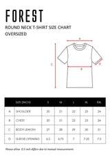Forest Regular Fit Graphic Tee Crew Neck Short Sleeve Oversized T Shirt Men | Regular Fit T Shirt Men - 621379