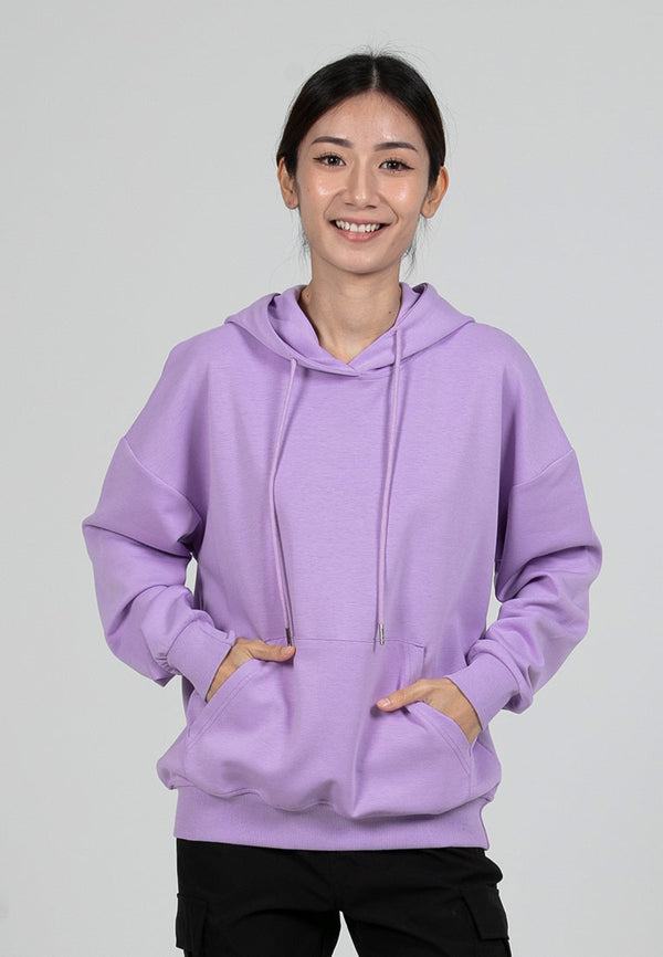 Forest Ladies Air-Cotton 260GSM Heavy Weight Cotton Oversized Hoodie Ladies Sweatshirt Jacket PullOver - 822399