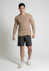 Forest 100% Cotton Twill Men Shorts Casual Short Pants Men | Seluar Pendek Lelaki - 65803