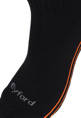 (3 Pcs) Byford Cotton Spandex Half Terry Ankle Long Sport Socks- BSF1035T