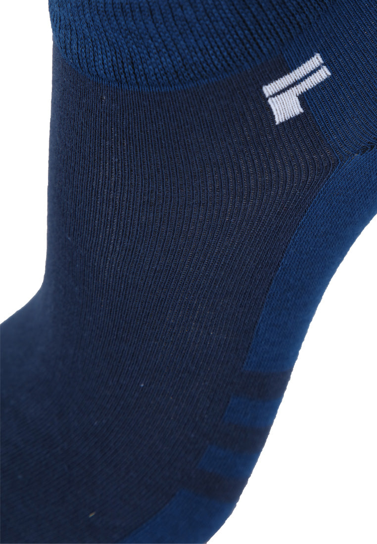 (3 Pcs) Forest Cotton Spandex Non Terry Ankle Sport Socks- FSF0075T