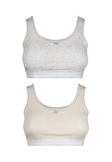 (1Pc) Forest Teenager Cotton Spandex Bra Selected Colours- FBD0013J