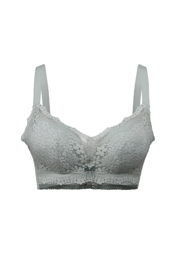 (1Pc) Forest Ladies Nylon Spandex Lace Bra Selected Colours- FBD0039L