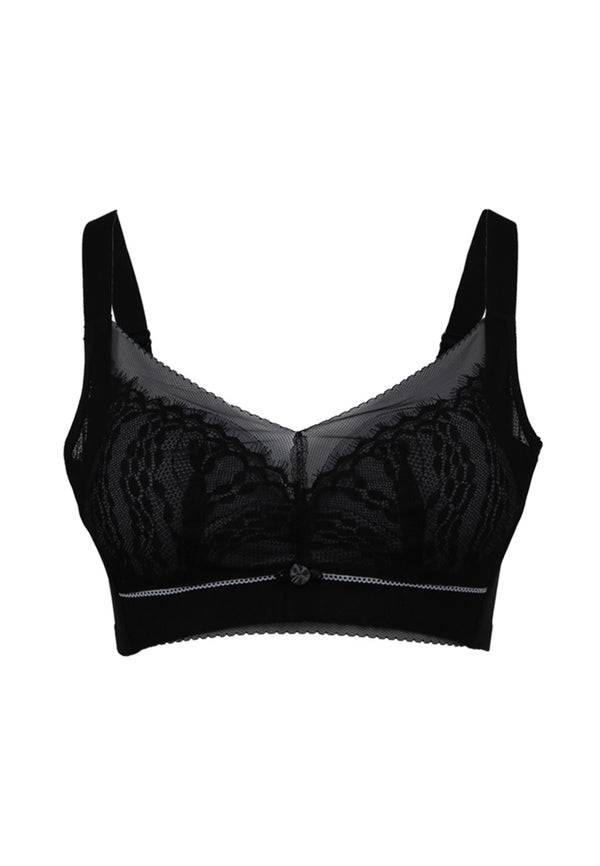 (1Pc) Forest Ladies Nylon Spandex Lace Bra Selected Colours- FBD0040L