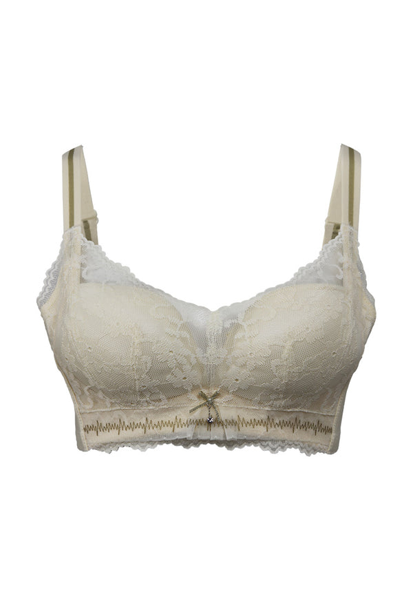 (1Pc) Forest Ladies Nylon Spandex Lace Bra Selected Colours- FBD0041L