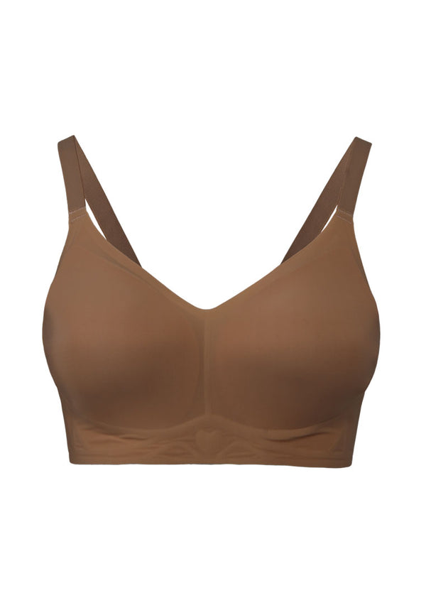 (1Pc) Forest Ladies Nylon Spandex Seamless Bra Selected Colours- FBD0042L
