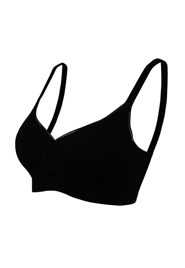 (1Pc) Forest Ladies Nylon Spandex Seamless Bra Selected Colours- FBD0043L