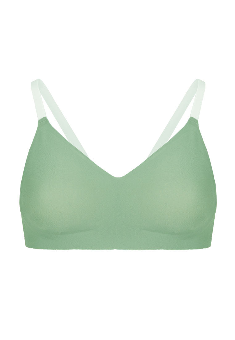 (1Pc) Forest Ladies Nylon Spandex Seamless Bra Selected Colours- FBD0045L