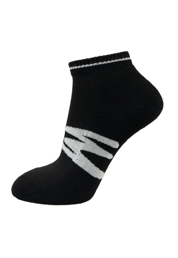 (3 Pcs) Mossimo Poly Spandex Half Terry Ankle Sport Socks- MSF0029T