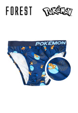 (3 Pcs) Pokémon Kids Microfibre Spandex Mini Brief Underwear Assorted Colours - PUJ1010M