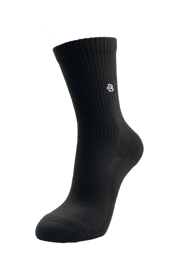 (3 Pcs) Byford Micro Poly Spandex Sports Terry Full Length Socks- BSF1041T
