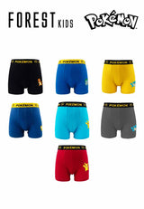 (2 Pcs) Pokémon Kids Cotton Spandex Shorty Brief Underwear Assorted Colours - PUJ1009S