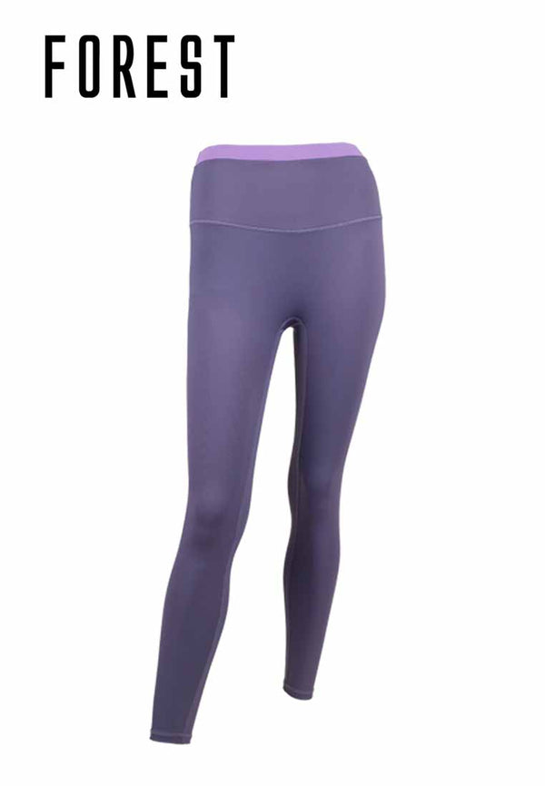 (1 Pc) Forest Ladies Nylon Spandex Sports Calf Length Yoga Pants Selected Colours - FPD0004S