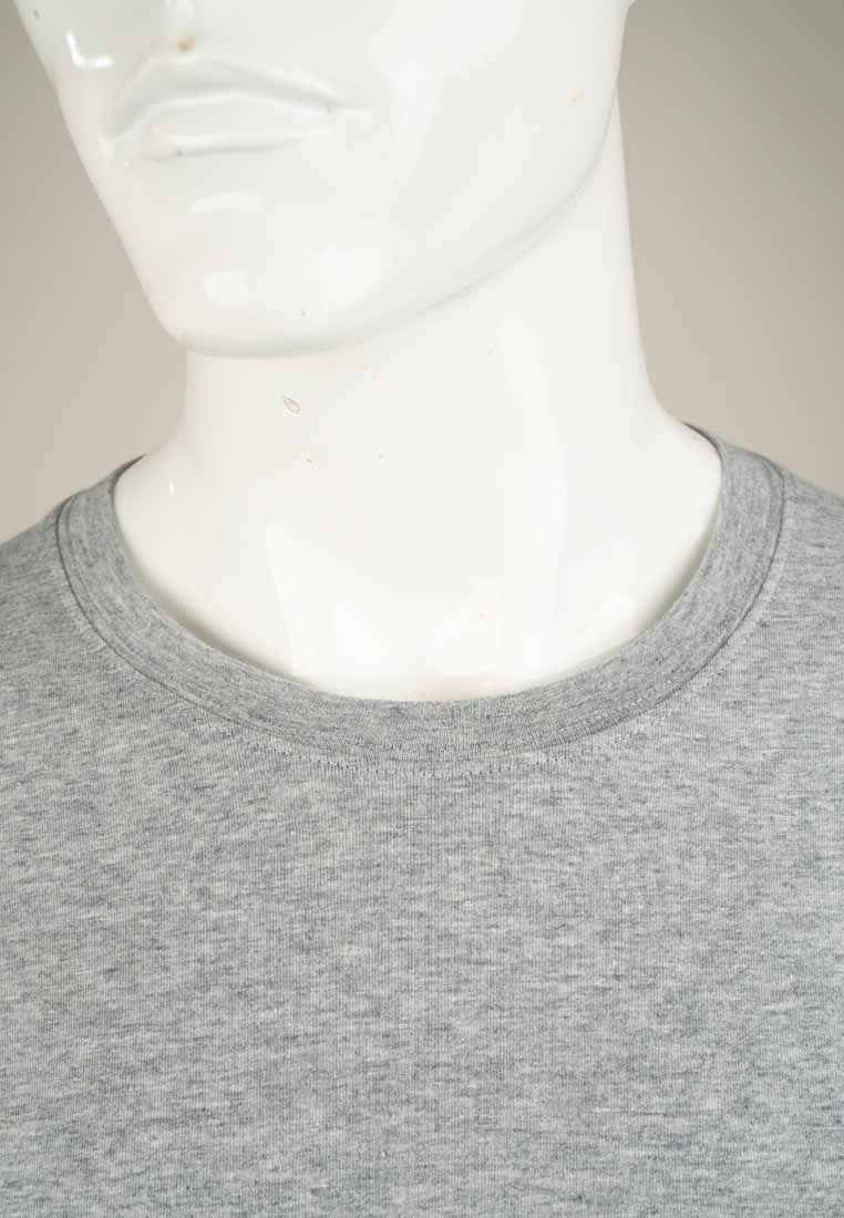 (2 Pcs) Byford Men Stretchable Cotton Spandex Round Neck Short Sleeve Assorted Colour- BID777R