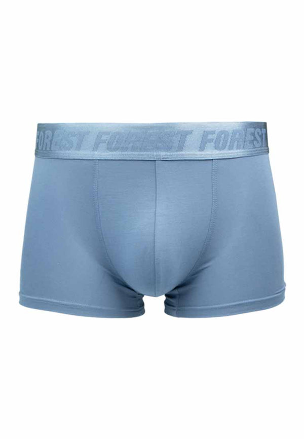 (2 Pcs) Forest Mens Micro Modal Spandex Shorty Brief Underwear Assorted Colours - FUD0116S
