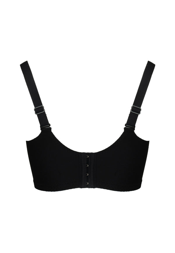 (1Pc) Forest Ladies Nylon Spandex Non Wire Lace Bra Selected Colours- FBD0050L