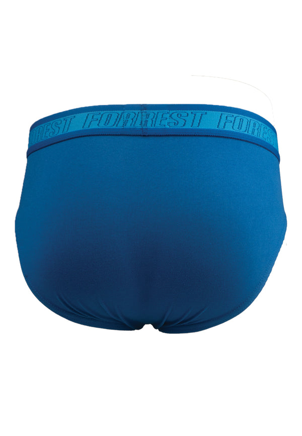 (3 Pcs) Forest Mens Microfibre Spandex Mini Brief Underwear Assorted Colours - FUD0135M