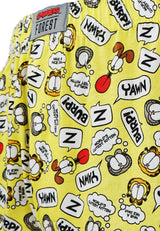 (2 Pcs) Forest X Garfield Mens 100% Cotton Boxer Underwear Assorted Colours - GUD0001X