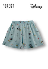 (1 Pc) Forest X Disney Ladies 100% Cotton Full Print Short Pants Pyjamas-WPL0060S